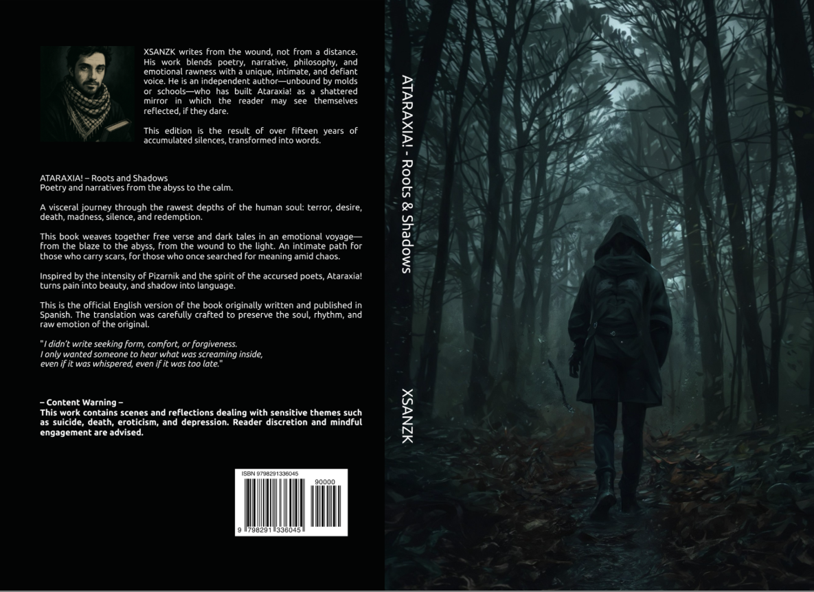 Book cover ATARAXIA! Roots & Shadows