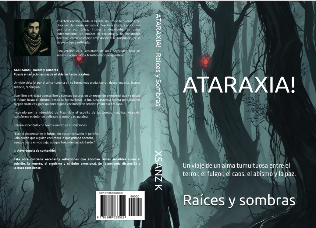 Portada del libro ATARAXIA! Raíces y Sombras